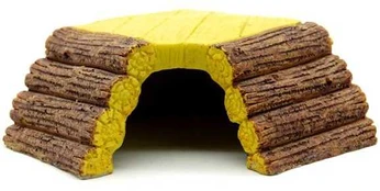 REP NOVA terariumų slėptuvė iš rąstų 16x12x5cm