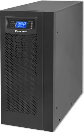 Qoltec UPS on line Pure Sine Wave, 6kVA, 4.8kW, LCD