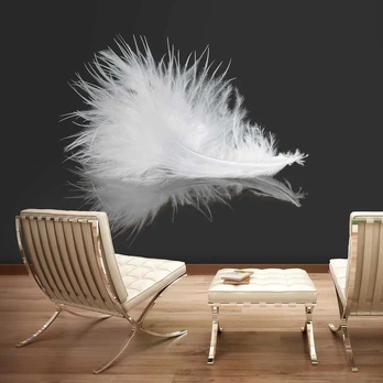 Artgeist Fototapetas - Baltas feather