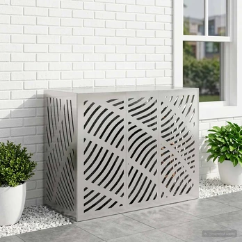 Kondicionierių uždangalas Sidabrinė 110 x 50 x 80 cm