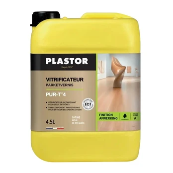 Parketinis lakas Plastor PUR-T4 DUO bespalvis, ypatingai matinis