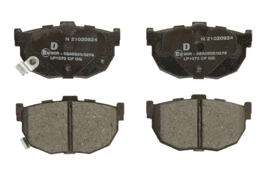 DELPHI LP1073 Brake pad set