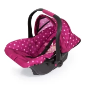 Bayer - Deluxe Car Seat with Cannopy - Pink (67967AA) kaina