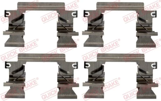 QUICK BRAKE QB109-1862 Brake pad fitting kit