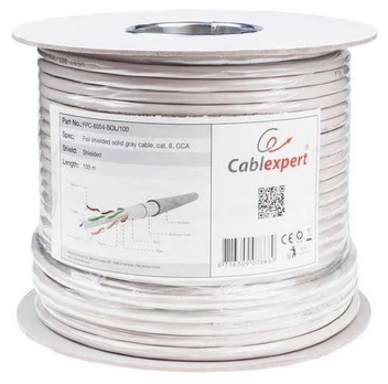 GEMBIRD CAT6 FTP LAN cable CCA solid Eca | FPC-6004-SOL/100