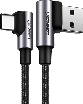 UGREEN US176 kampinis USB - USB-C laidas 3A 1m