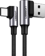 UGREEN US176 kampinis USB - USB-C laidas 3A 1m kaina