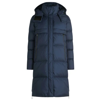 Pūkinis paltas moterims, Mėlyna, Down Jacket