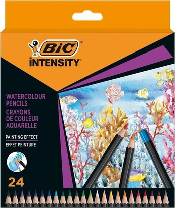 „Intensity Premium“ pieštukai, 24 vnt. BIC