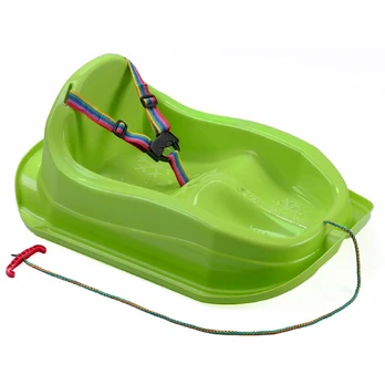 Enero Mini žalios plastikinės rogutės