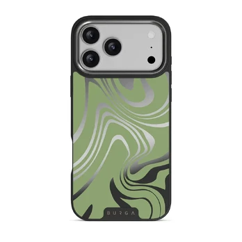 Funky Sensation - iPhone 17 Pro Max Case, Elite Mirror (MagSafe) / Gunmetal