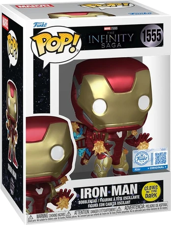 Funko POP figure Plus Marvel The Infinity Saga Iron Man Exclusive