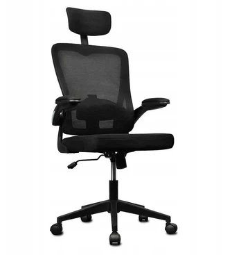 Juoda ergonominė biuro kėdė Ergo Lite LVNSystem