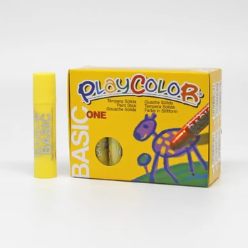 Pieštukinis guašas PLAYCOLOR Basisc one šv. geltonas