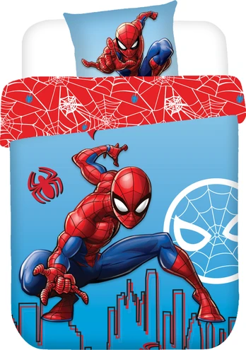 Spiderman bedlinen size 140x200
