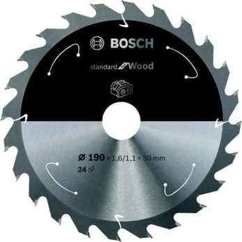 Bosch Standard for Wood 190x30x1,6/1,1x24T