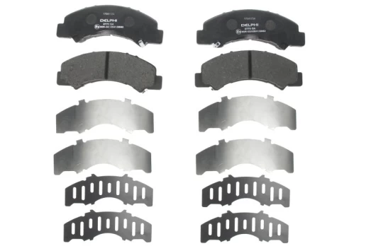 DELPHI LP2770 Brake pad set
