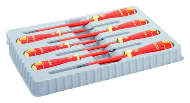 7PCS insulated screwdriver set slot/PZ