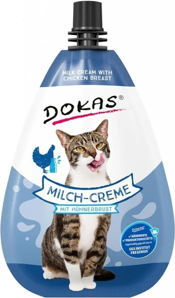 Dokas - Milk Cream with Chicken Breast - 80 gr