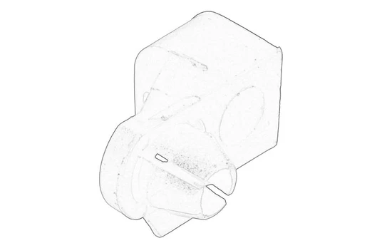Variklio gaubto atramos segtukas 77 03 179 010