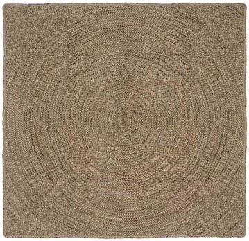 Kilimas Pilka 120 x 120 cm Džiutas