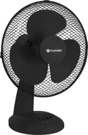 Platinet fan 9", black (44744) kaina
