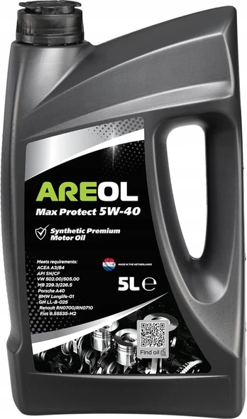 Areol Max Protect 5w-40 Variklio alyva 5l