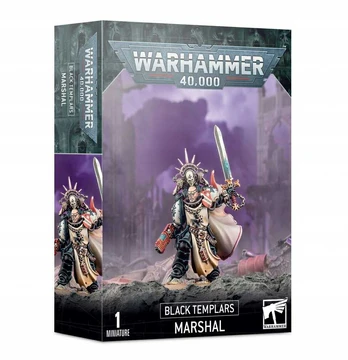 Konstruktorius Juodas Templars Marshal Games Workshop, 23 d.