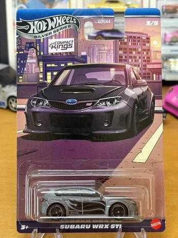 Mattel Sidabrinis Series Compact Kings Subaru WRX STI