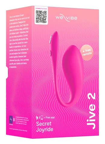 We-Vibe Jive 2 dėvimas vibratorius, mėlynas