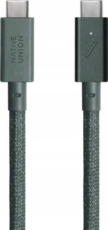 Native Union USB-C į USB-C laidas, 2,4 m žalias (BELT-PRO2-GRN-NP)