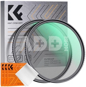 K&F Concept K&F 52MM K Series Black Mist Filter Kit 1/4+1/8