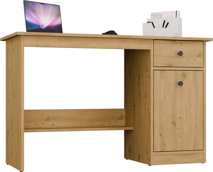 Rašomasis stalas su stalčiais Chester, artisan oak