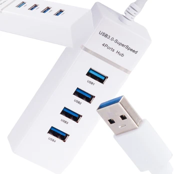 Kilimėlis USB 3.0 skirstytuvas su 4 prievadais