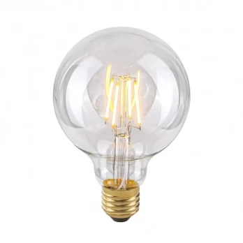 Dekoratyvinė lemputė E27 4W G95 Clear