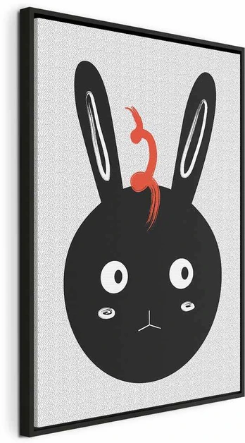 Artgeist Paveikslas - Rabbit Sees Everything (1 Part) Vertical