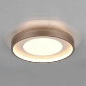 LED lubų lempa „Solea“, ruda, Ø 40 cm, plastikas