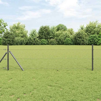 Hexagoninė tvora pilka 0.8x100 m plienas