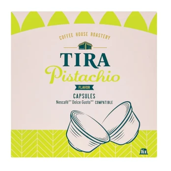 Kavos kapsulės TIRA PISTACHIO DG, 16 vnt.