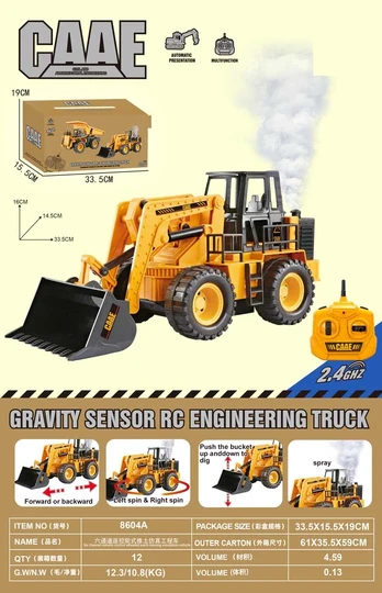 Construction Vehicle Bulldozer R/C