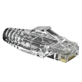 RJ45 Ethernet Kabelių Jungtys Su Apsauga