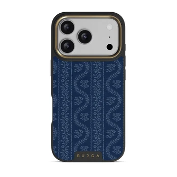 Denim Lover - iPhone 17 Pro Case, Elite Dark (MagSafe) / Gold
