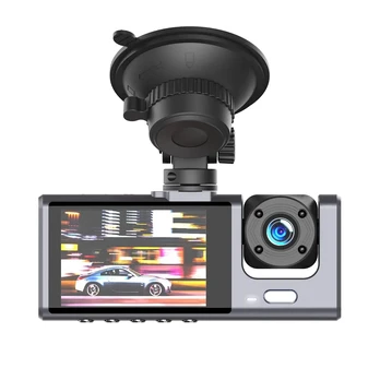 XO camera car XJ03 front rear recorder FullHD juodas
