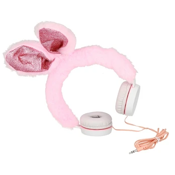 Oem GJBY ausinės - Plush RABBIT Rožinė