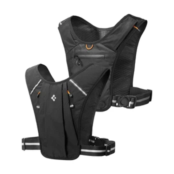 Juoda bėgiojimo liemenė (L-XL) "Spigen A720 Dynamic Shield Running Vest"