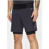 CMP Sportiniai šortai 32C6747 Pilka Regular Fit