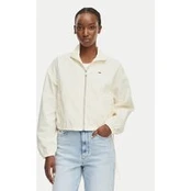 Tommy Jeans Demisezoninė striukė DW0DW22325 Balta Regular Fit