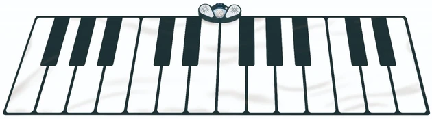 Large Super Keyboard Music Mat