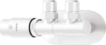 Thermostatic valve for bathroom radiator - left