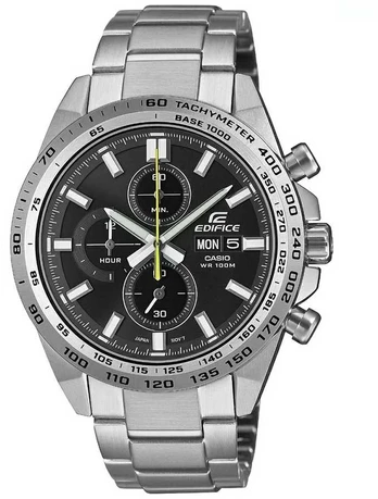 Laikrodis vyrams Casio SPORTS CHRONOGRAPH Juoda Sidabras